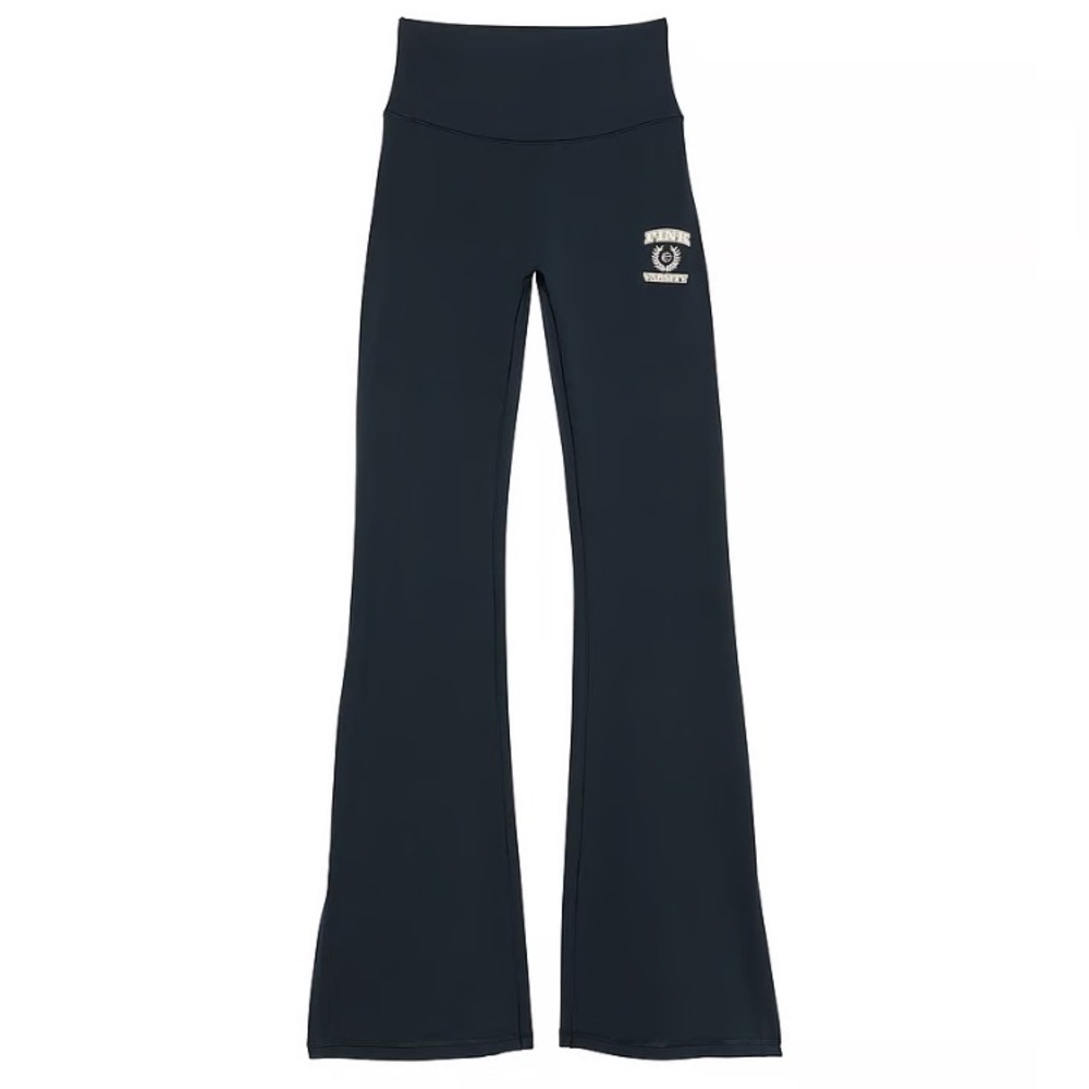 🔥VS Pink Relay side slit flare leggings sz Medium Short NWT